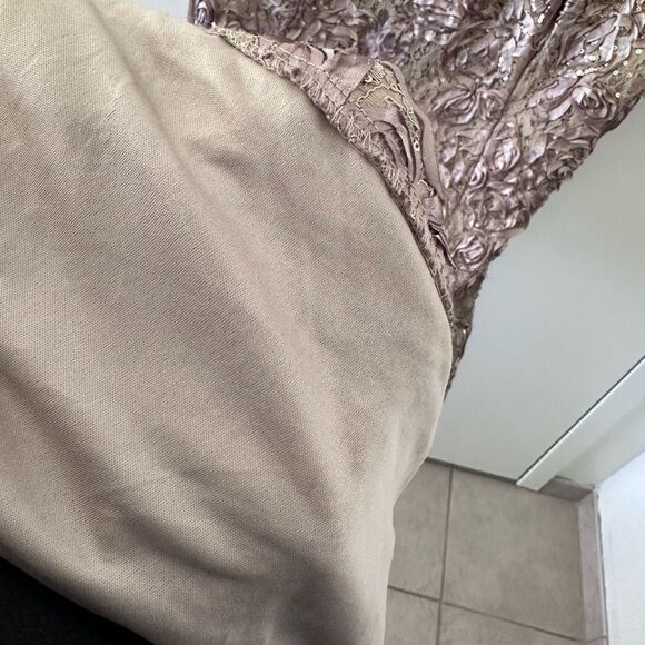 Alex Evenings Rosette A-Line Gown - Picture 2 of 7